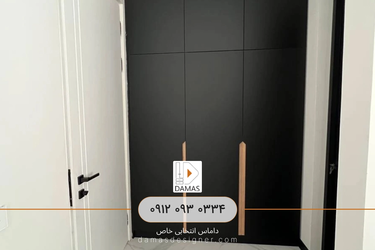 سفارش کمد دیواری مشکی در کرج